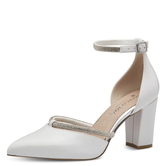 Marco Tozzi 2-82404-42 100 White Court Shoes