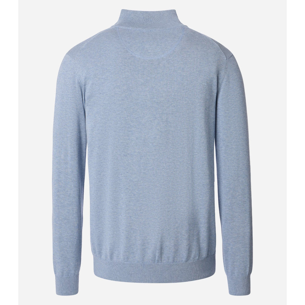 Casa Moda 004410 117 Rain Washed Half Zip Sweater