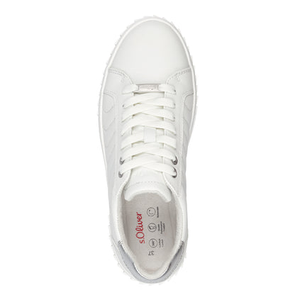 S Oliver 5-23601-41 1A0 White Trainers