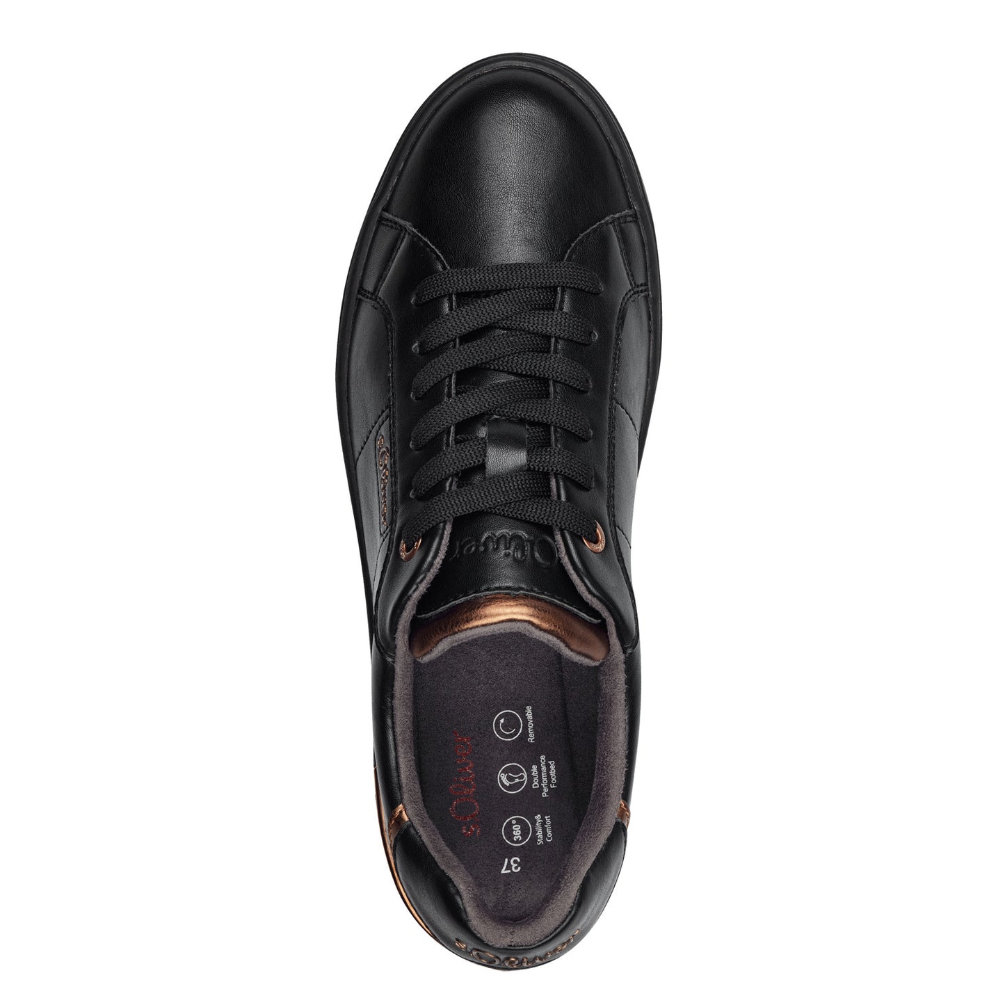 S Oliver 5-23603-43 0A1 Black Trainers