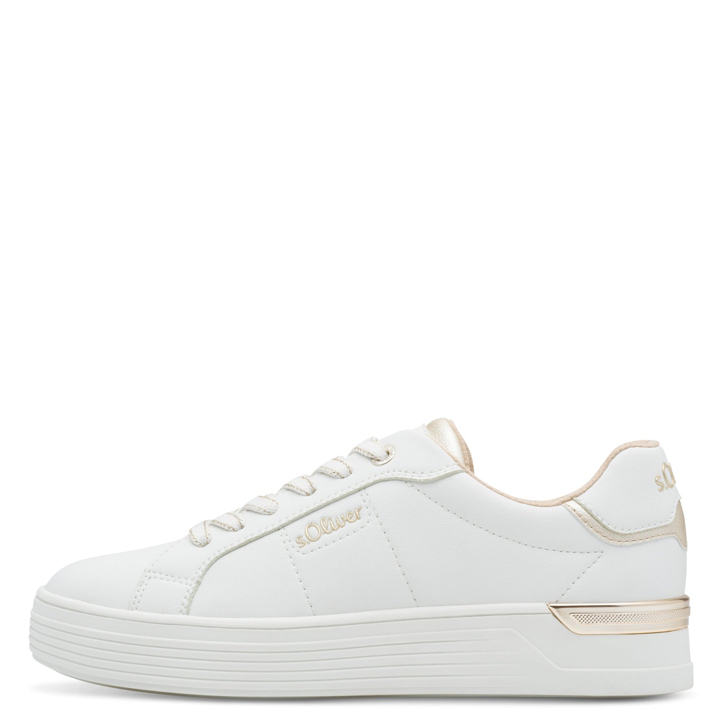 S Oliver 5-23603-43 100 White Trainers