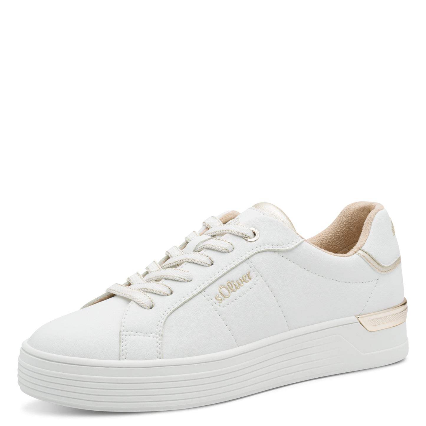 S Oliver 5-23603-43 100 White Trainers