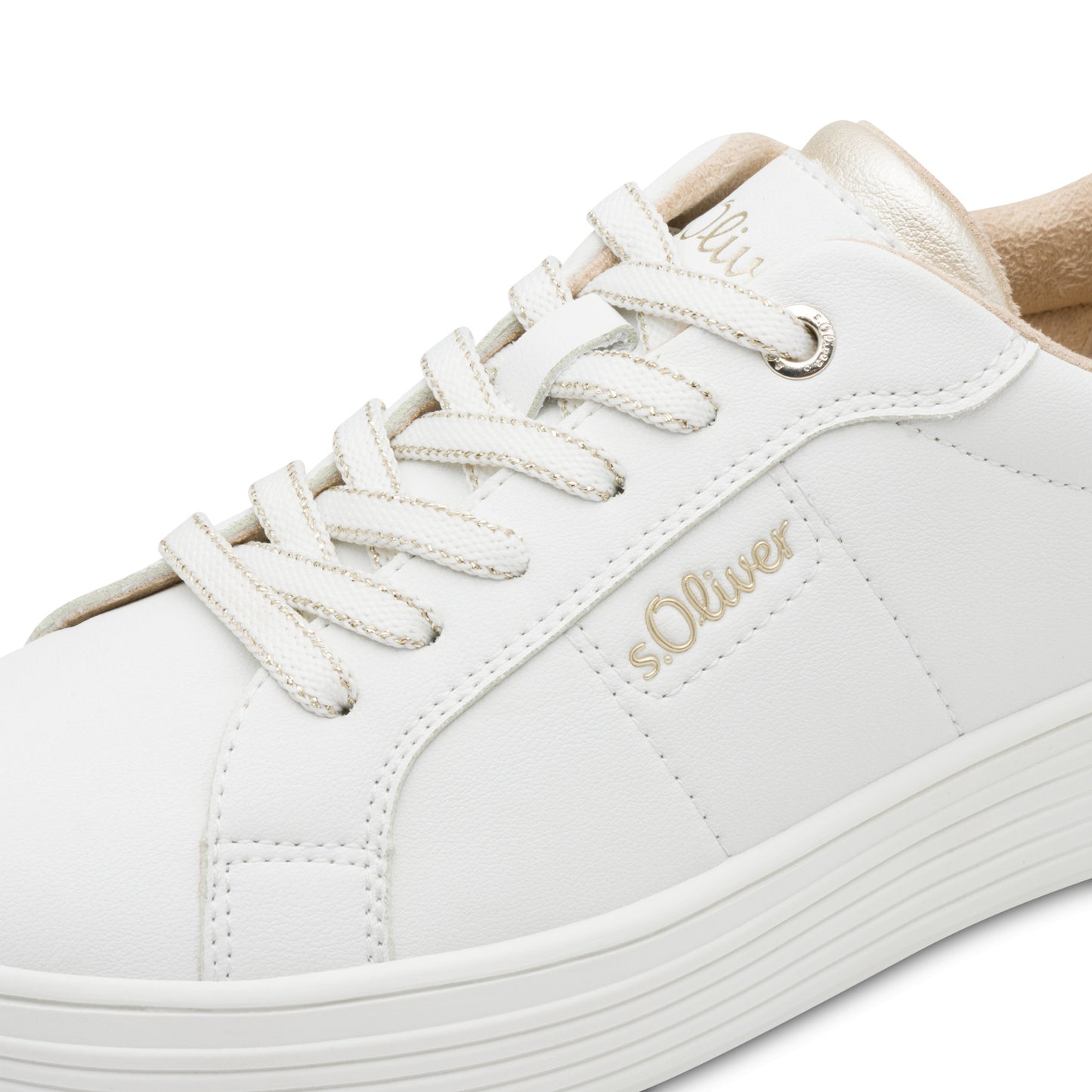 S Oliver 5-23603-43 100 White Trainers