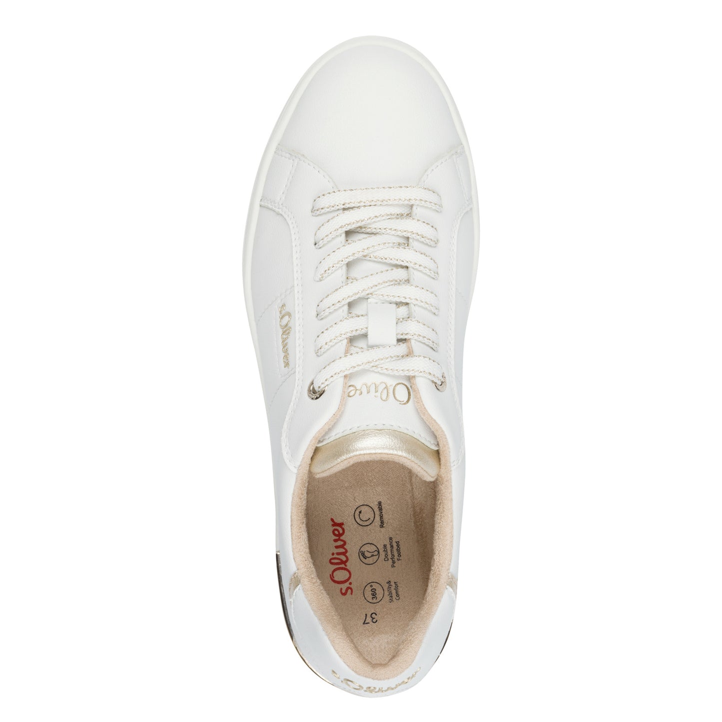 S Oliver 5-23603-43 100 White Trainers