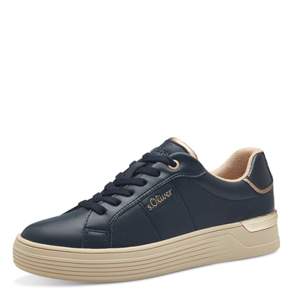 S Oliver 5-23603-43 891 Navy Comb. Trainers