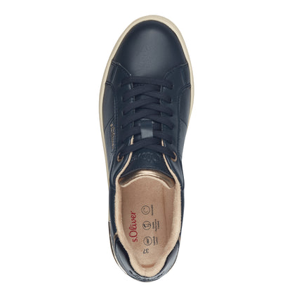 S Oliver 5-23603-43 891 Navy Comb. Trainers