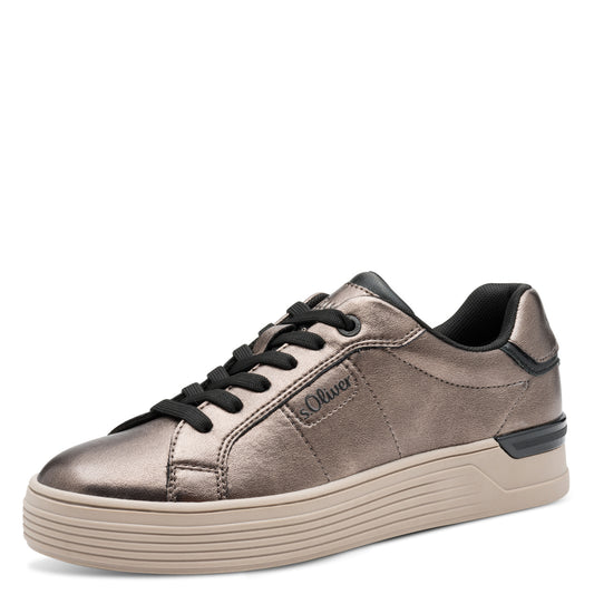 S Oliver 5-23603-43 915 Pewter Trainers