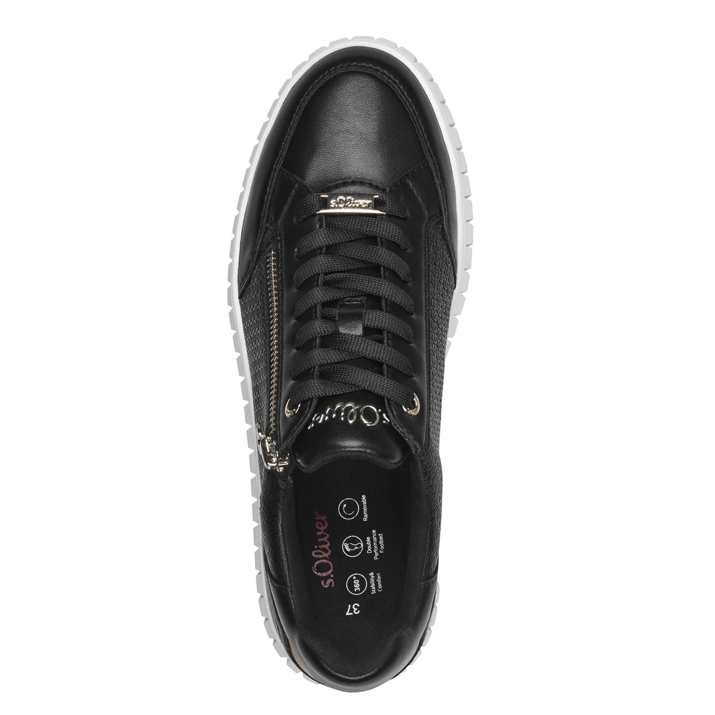 S Oliver 5-23606-42 0A1 Black Trainers