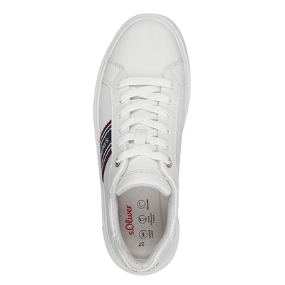 S Oliver 5-23609-43 100 White Trainers