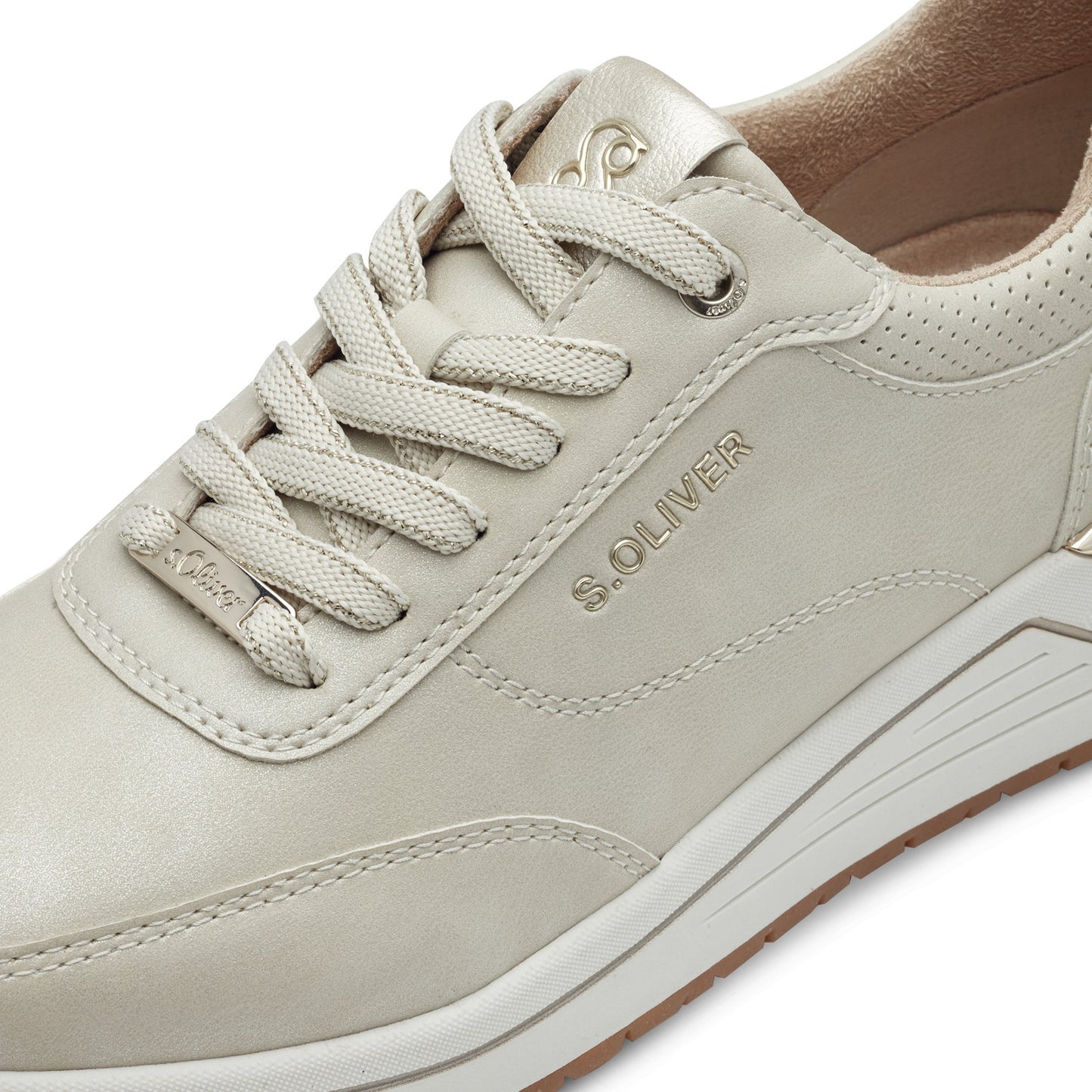 S Oliver 5-23613-43 403 Champagne Trainers