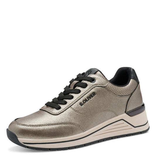 S Oliver 5-23613-45 915 Pewter Trainers
