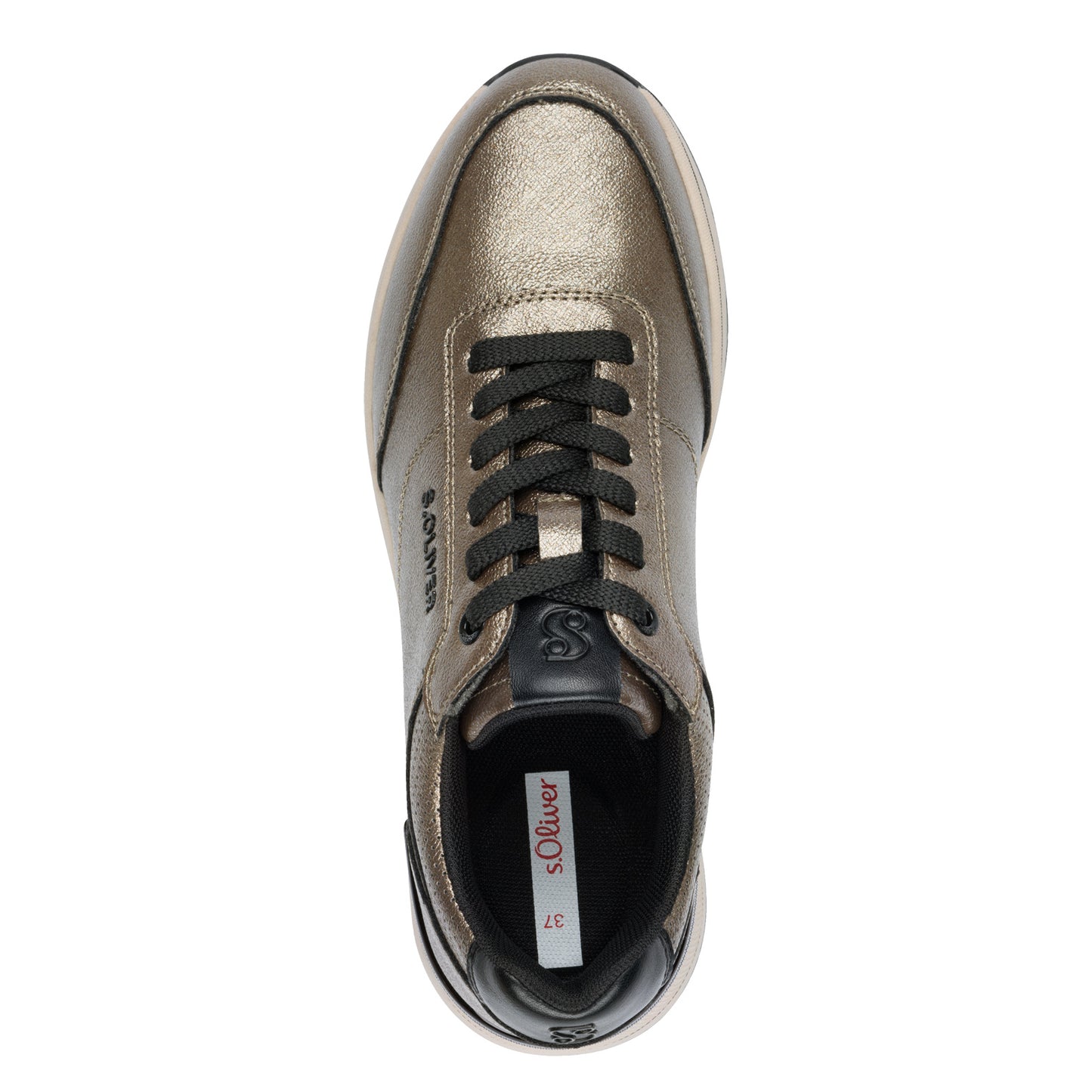 S Oliver 5-23613-45 915 Pewter Trainers