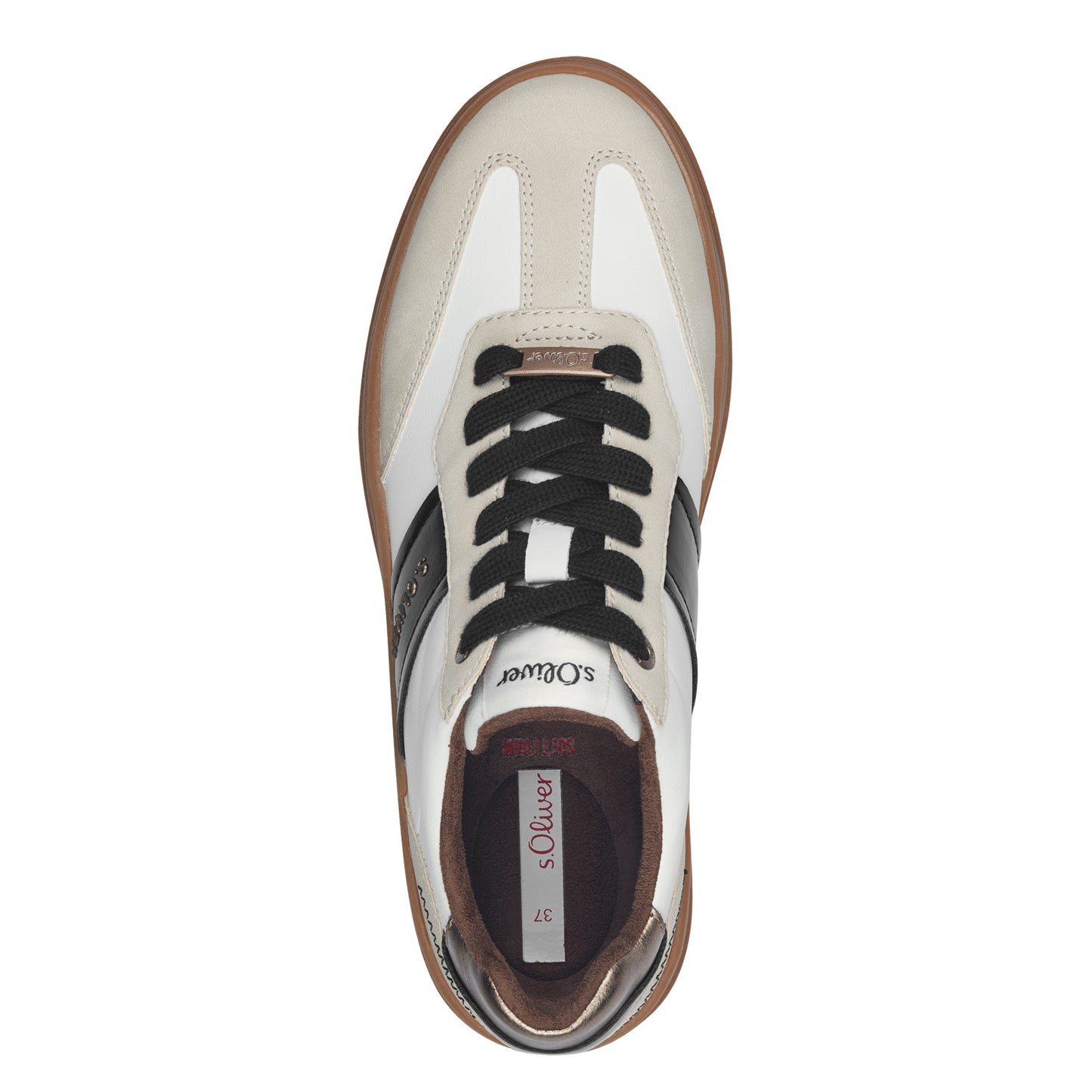 S Oliver 5-23623-43 410 Beige Comb Trainers