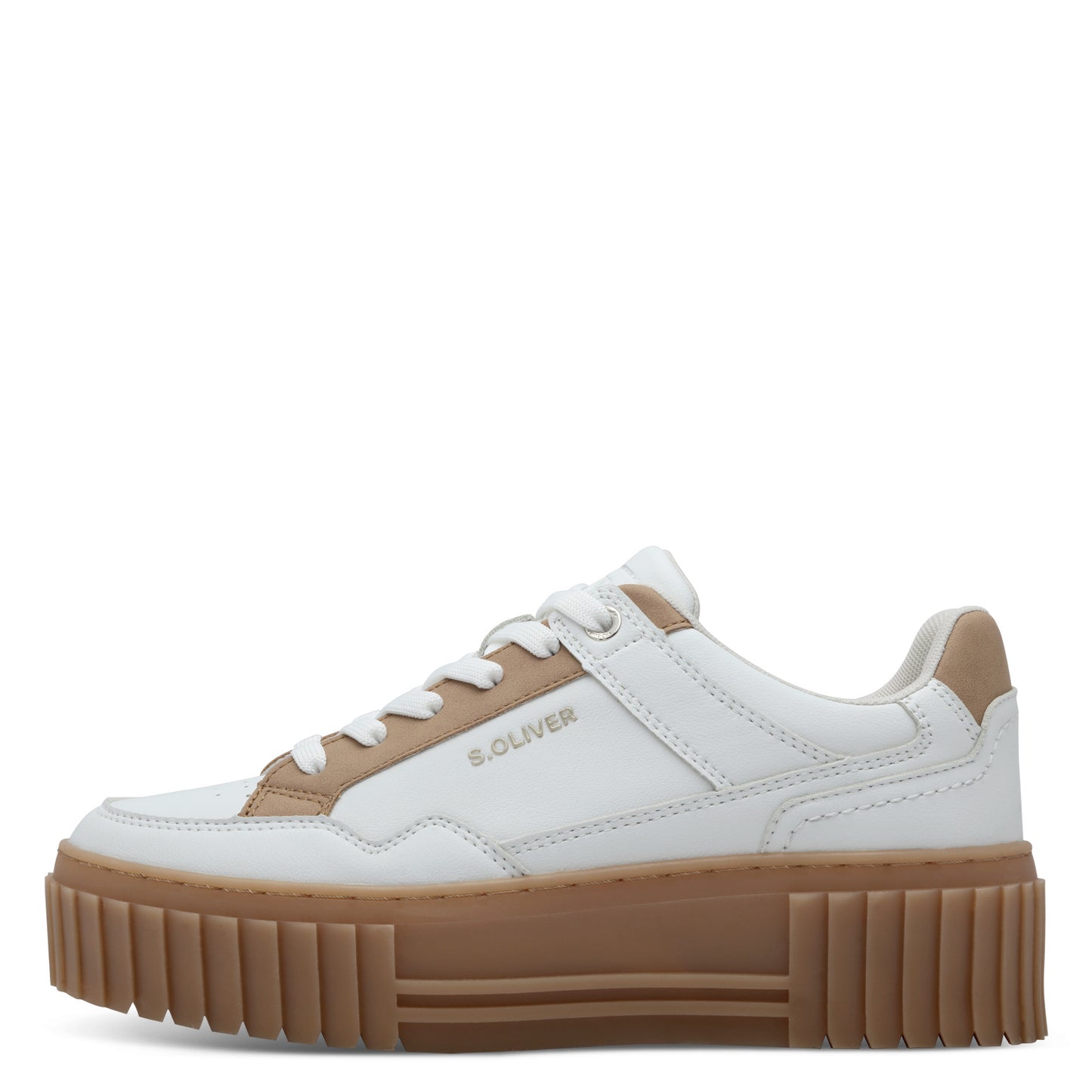 S Oliver 5-23630-44 110 White Comb Trainers
