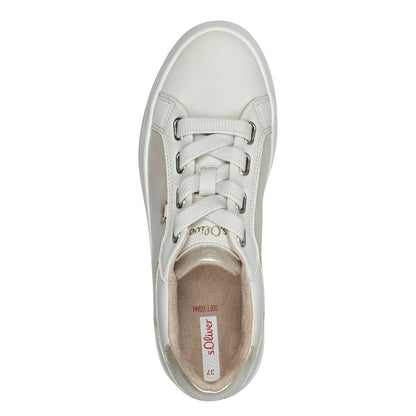 S Oliver 5-23644-42 41A Beige Comb Trainers