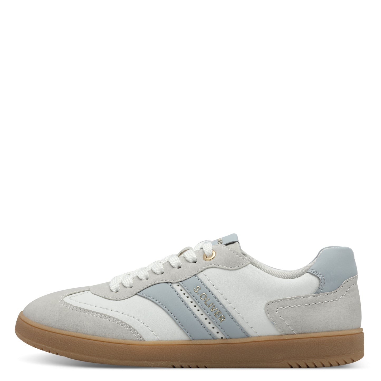 S Oliver 5-23652-44 183 White/Blue Trainers