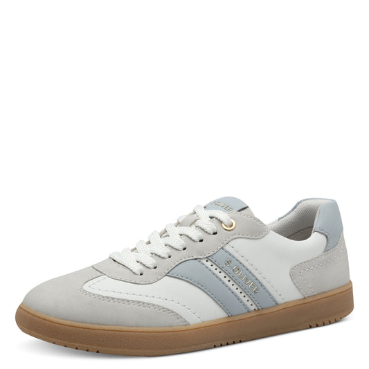 S Oliver 5-23652-44 183 White/Blue Trainers