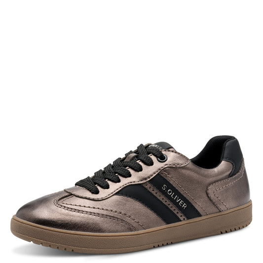 S Oliver 5-23652-44 410 Beige Comb Trainers