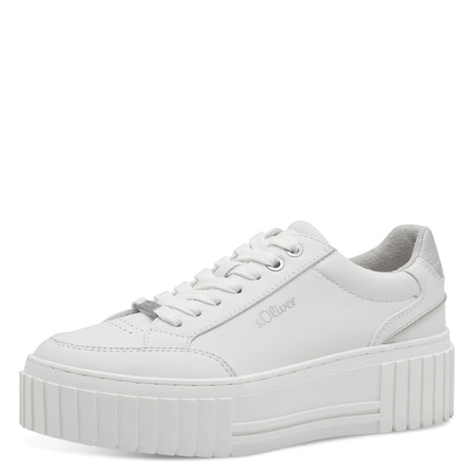 S Oliver 5-23662-42 100 White Com Trainers