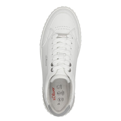 S Oliver 5-23662-42 100 White Com Trainers