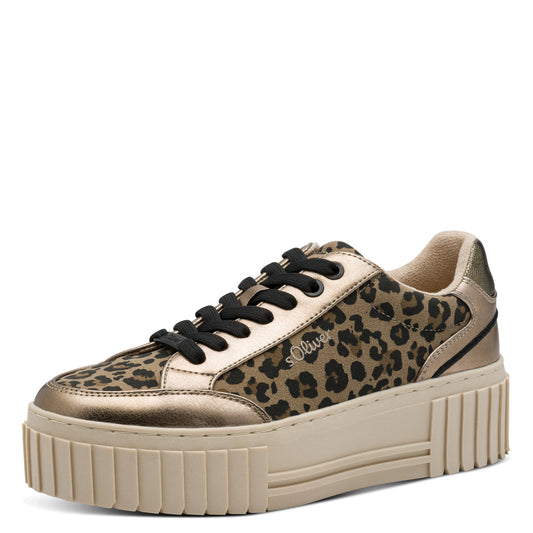 S Oliver 5-23662-42 907 Leopard Trainers