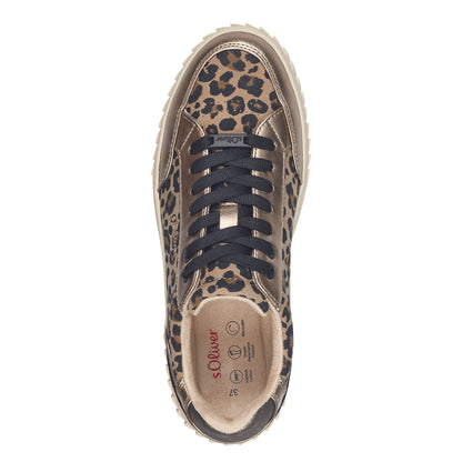 S Oliver 5-23662-43 907 Leopard Trainers