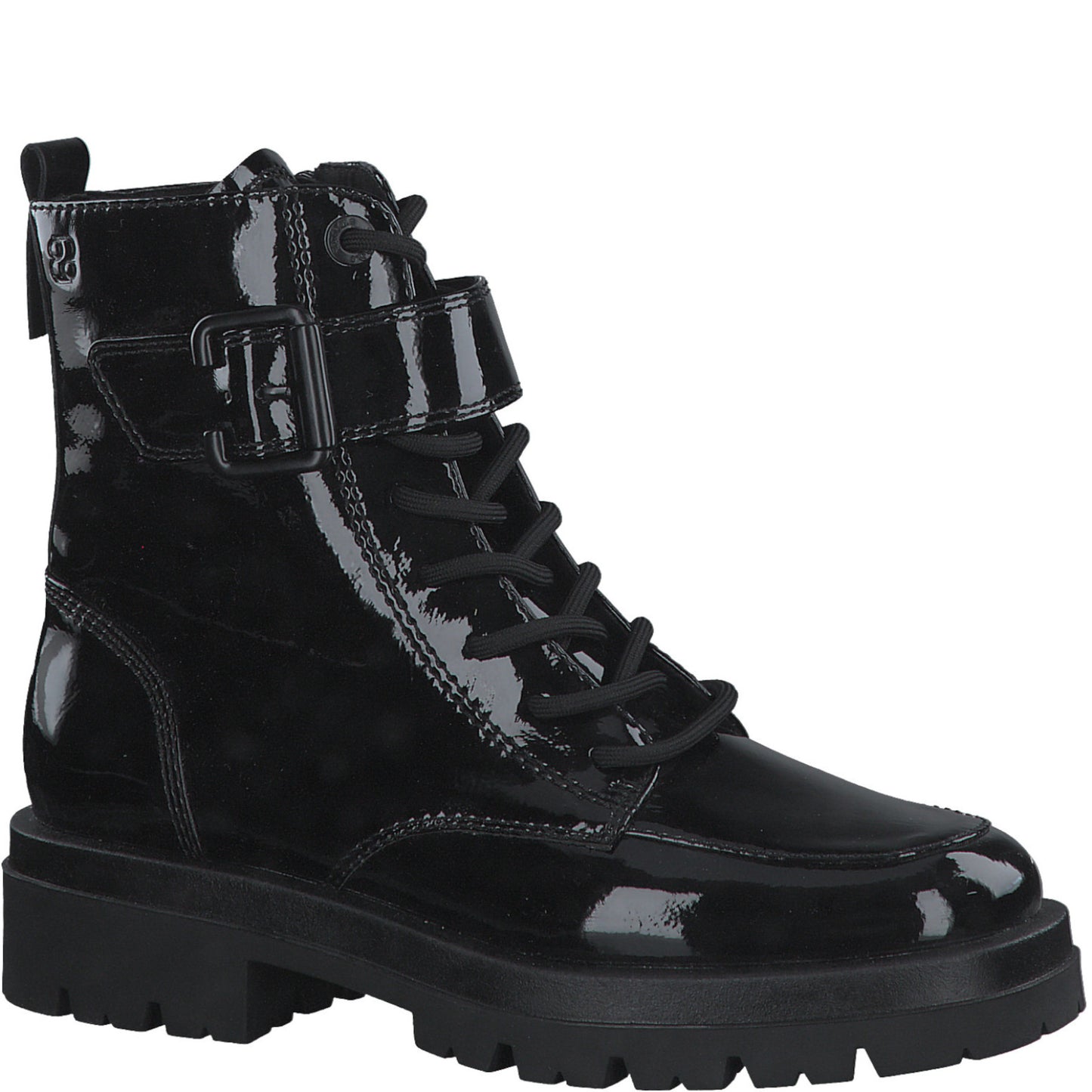 S Oliver 5-5-25251-29 018 Black Patent Boots