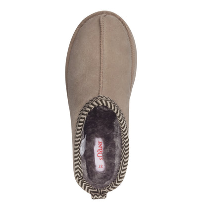 S Oliver 5-27104-43-345 Light Taupe Slippers