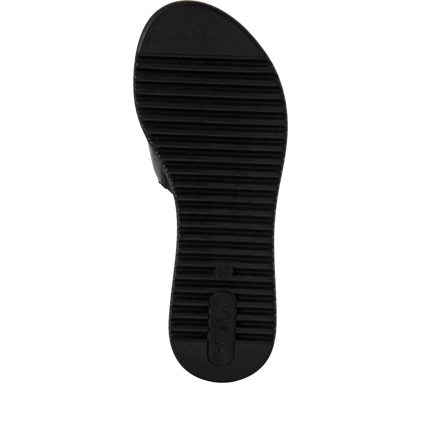 S Oliver 5-27203-44 022 Black Nappa Sandals