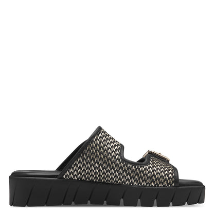 S Oliver 5-27209-42 098 Black Comb. Sandals