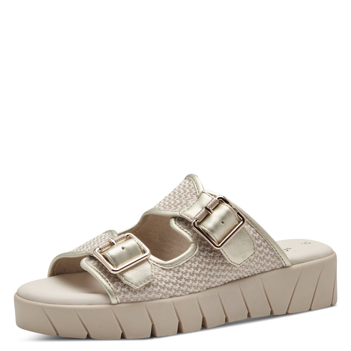 S Oliver 5-27209-42 410 Beige Comb Sandals