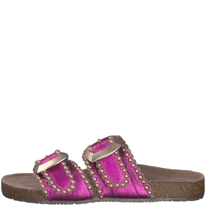 S Oliver 5-27402-42 536 Fuxia Metallic Sandals