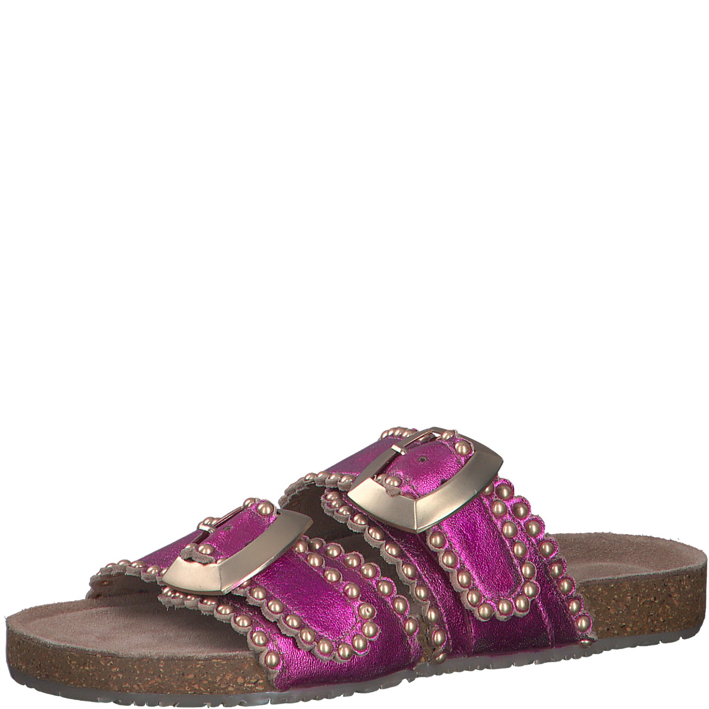 S Oliver 5-27402-42 536 Fuxia Metallic Sandals