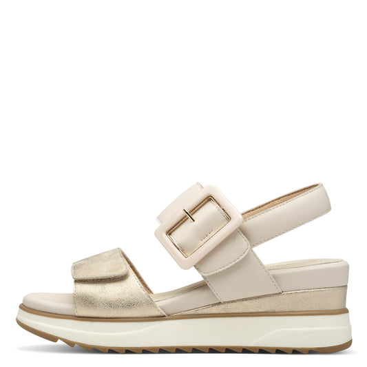 S Oliver 5-28705-44 442 Champagne Comb Sandals