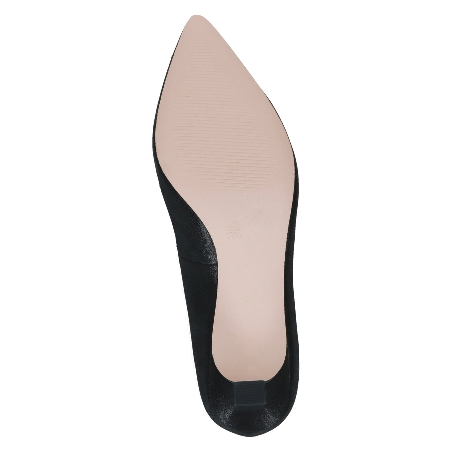Caprice 9-22401-47 043 Black Metallic Court Shoe