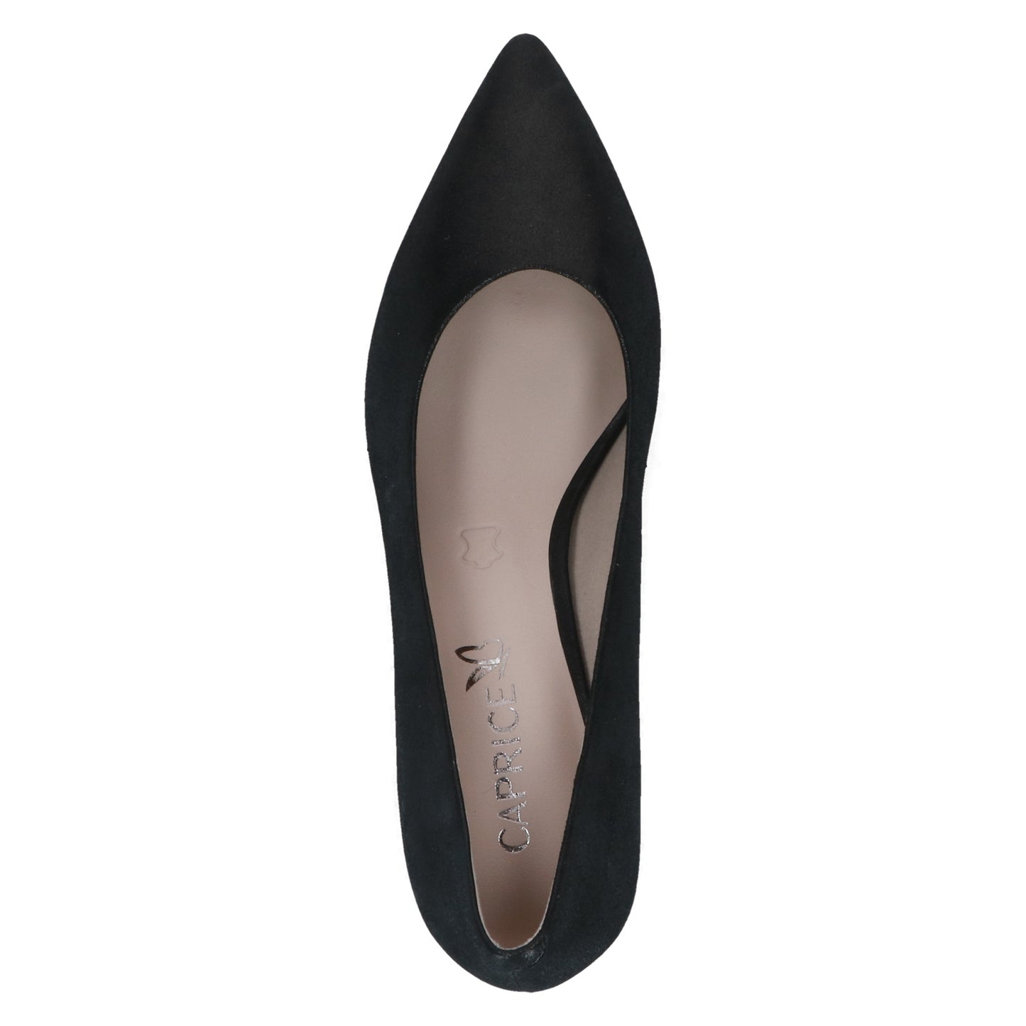 Caprice 9-22401-47 043 Black Metallic Court Shoe