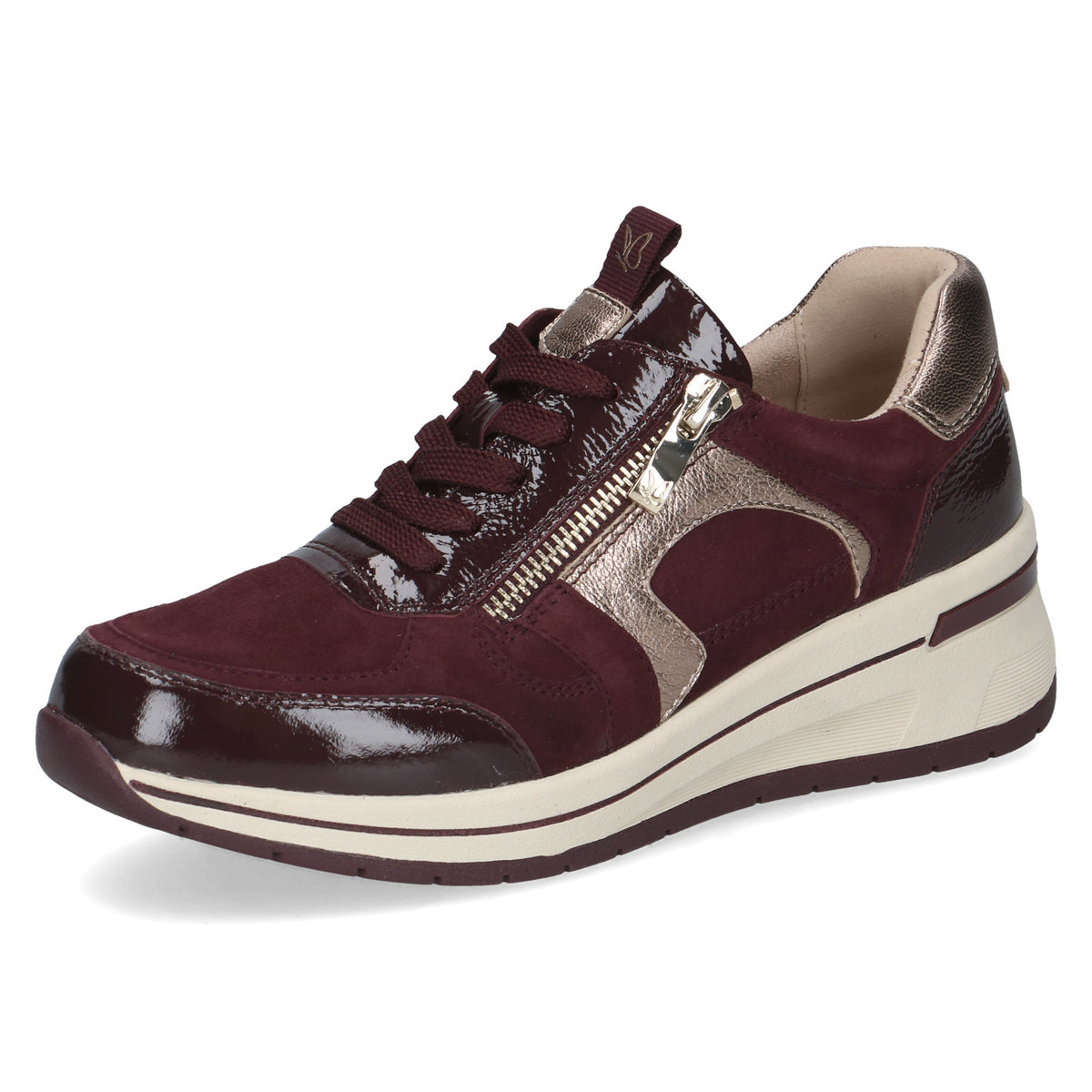 Caprice 9-23300-44 551 Bordeaux Comb Lace-Up