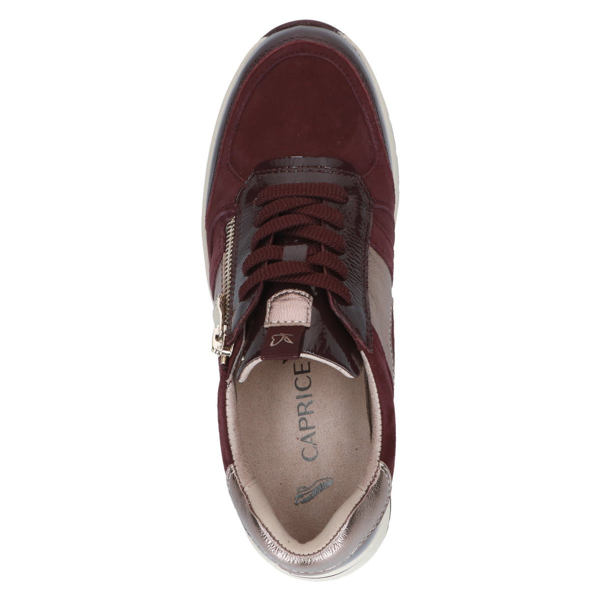 Caprice 9-23300-44 551 Bordeaux Comb Lace-Up