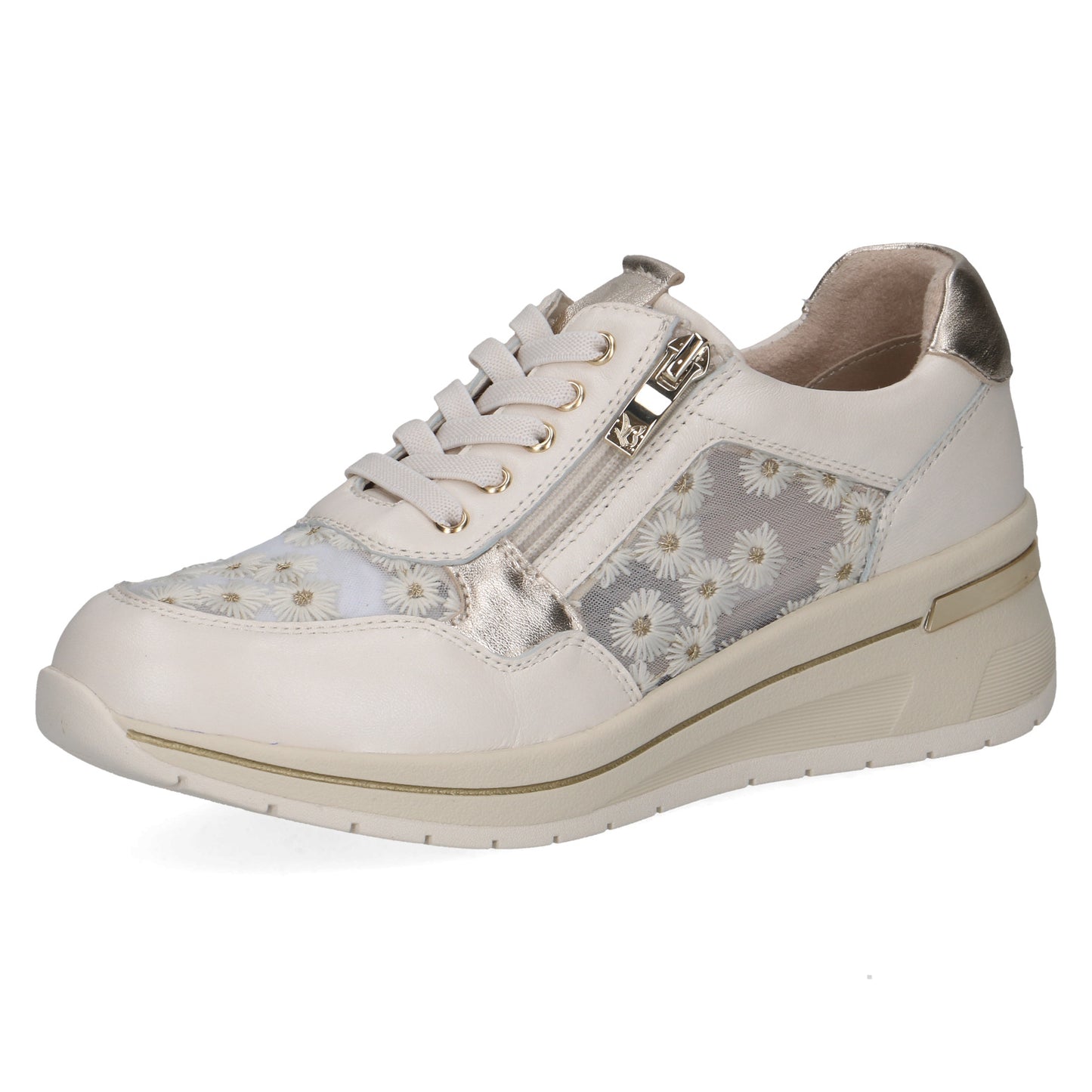 Caprice 9-23703-46 658 Vanilla Comb Trainers
