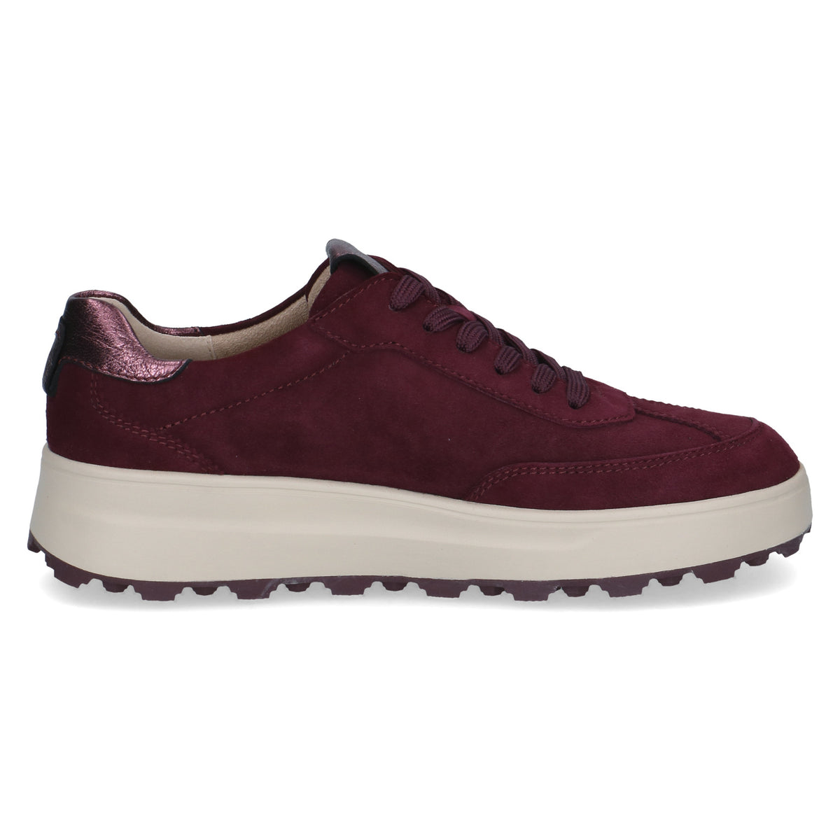 Caprice 9-23703-47 551 Bordeaux Comb Lace-Up