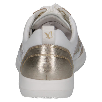 Caprice 9-23704-44 137 White/Lt Gold Trainers