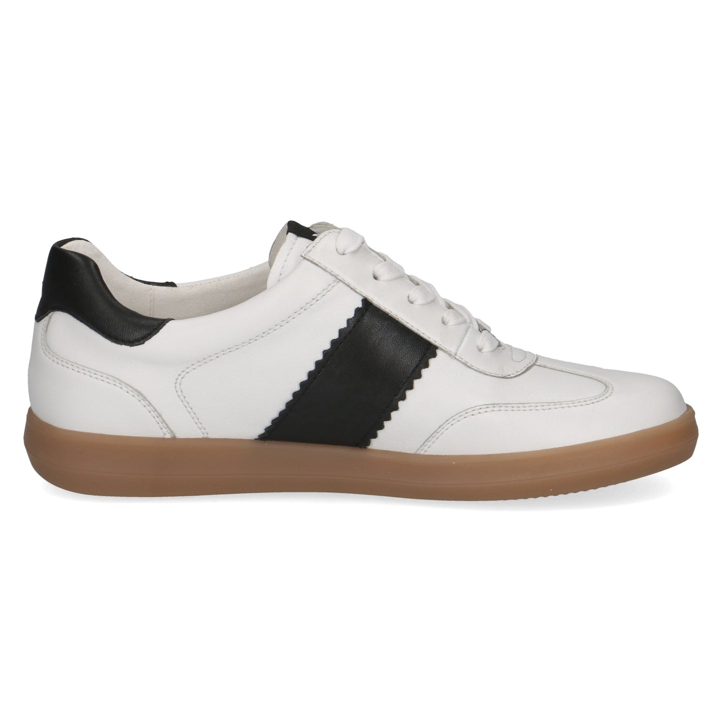 Caprice 9-23705-44 109 White/Black Trainers