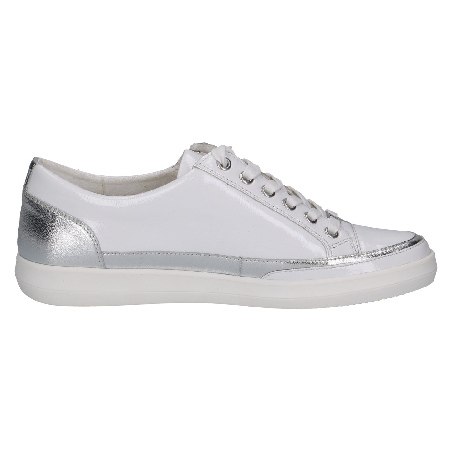 Caprice 9-23706-44 183 White/Silver Trainers