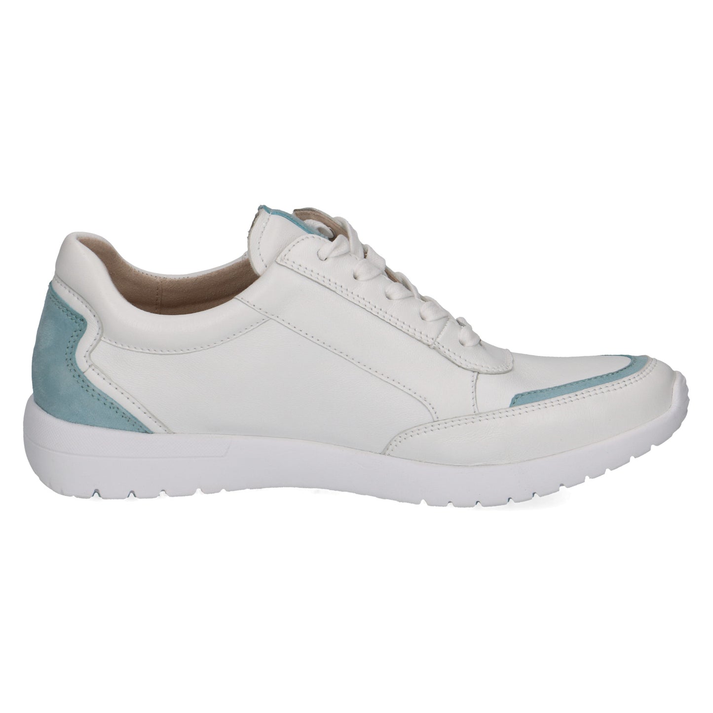 Caprice 9-23721-44 187 White/Light Blue Trainers