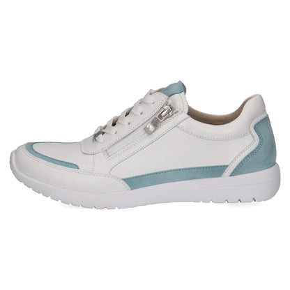 Caprice 9-23721-44 187 White/Light Blue Trainers