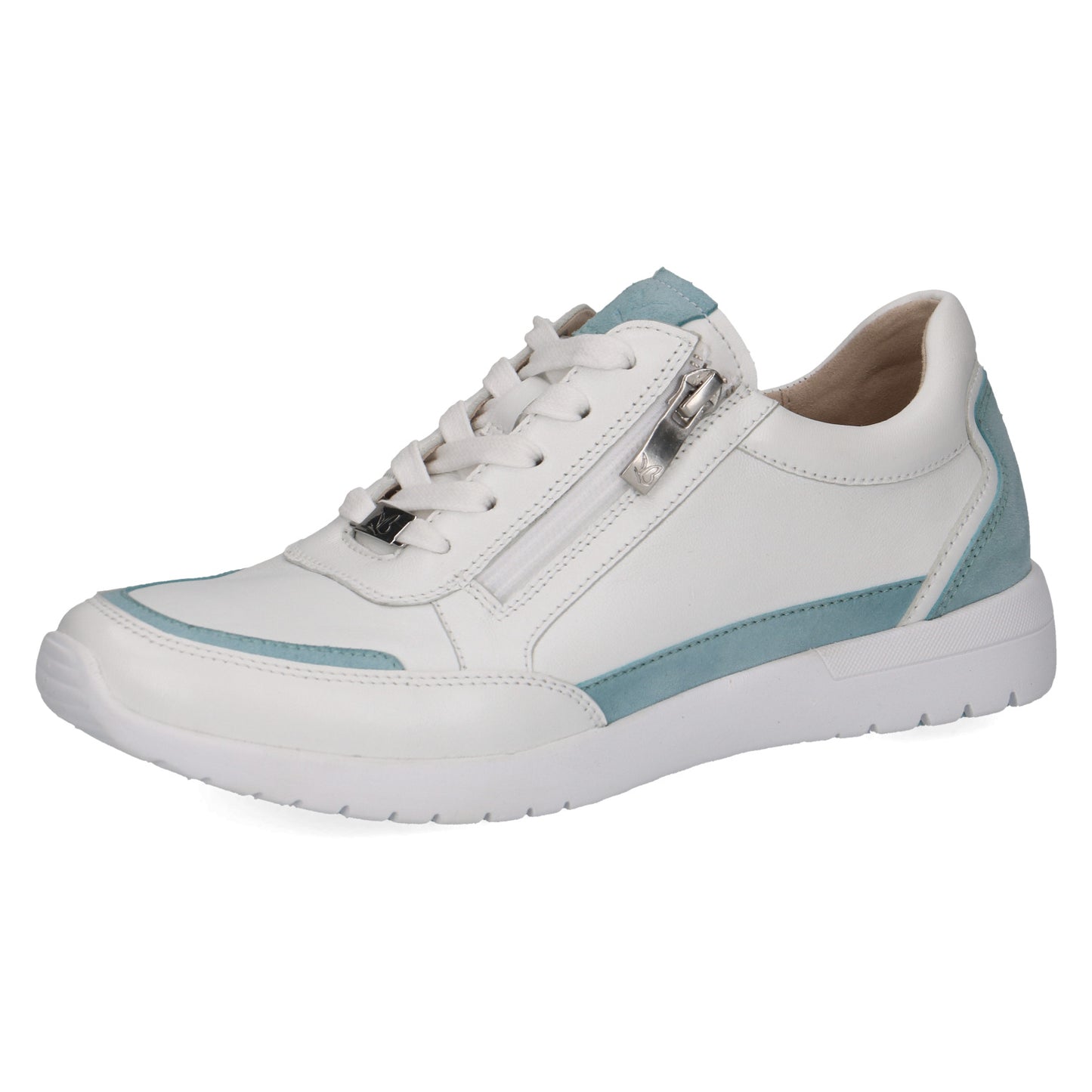 Caprice 9-23721-44 187 White/Light Blue Trainers