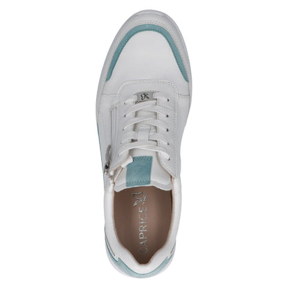 Caprice 9-23721-44 187 White/Light Blue Trainers