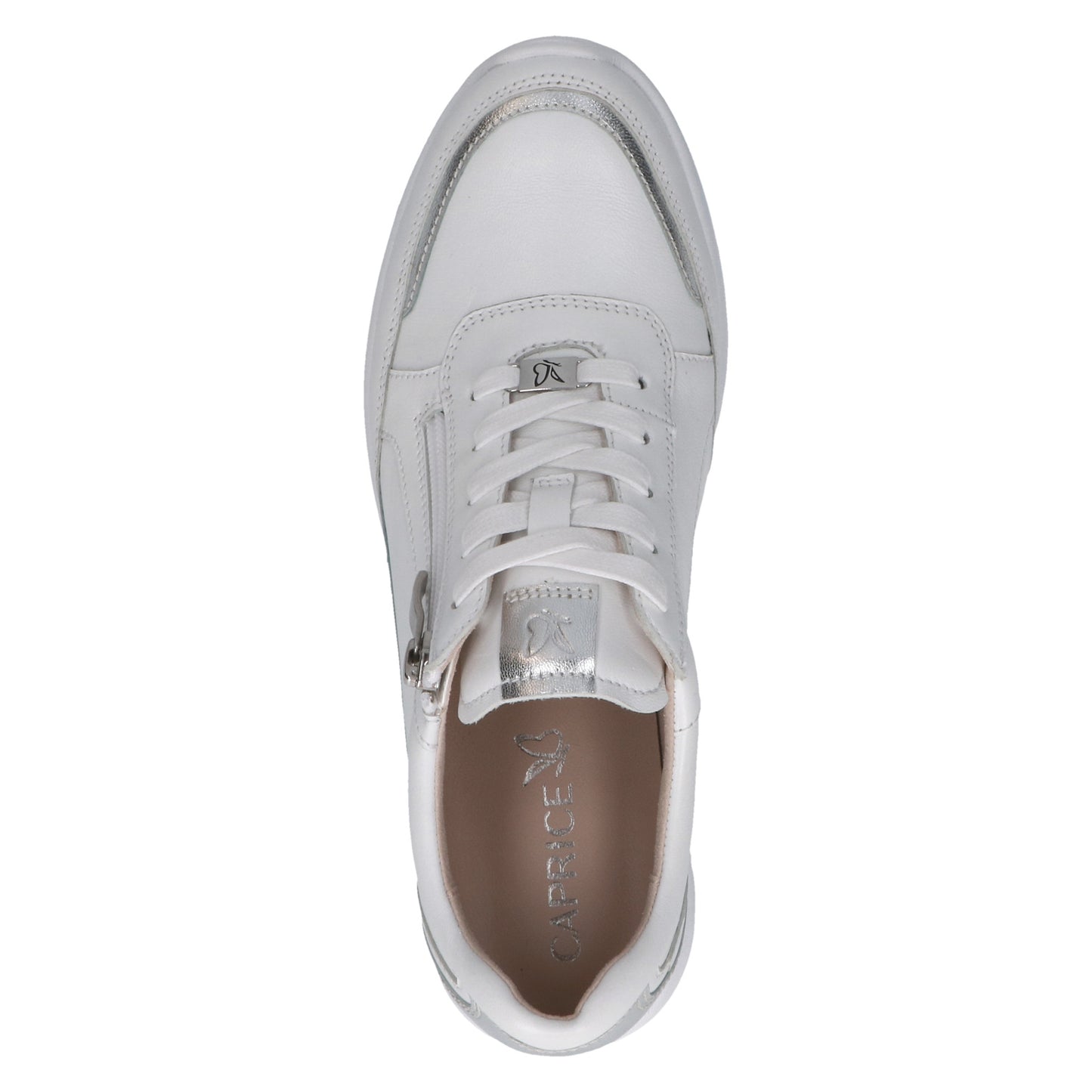 Caprice 9-23721-44 191 White/Silver Trainers