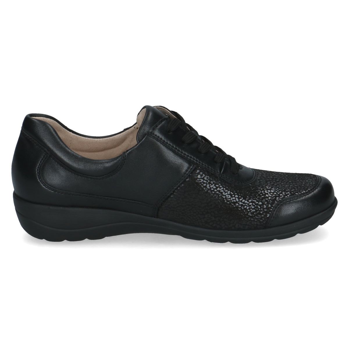 Caprice 9-23766-43 019 Black Comb Lace-Up