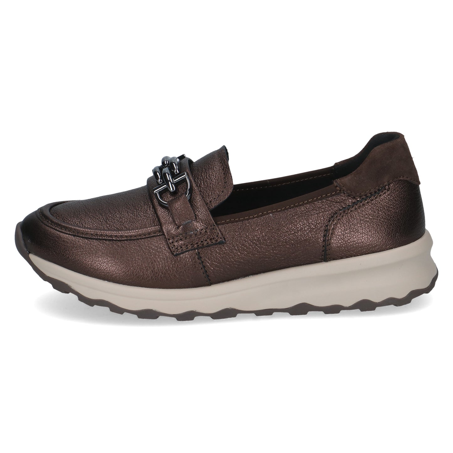 Caprice 9-24701-47 378 Dk Brown Met Slip-On